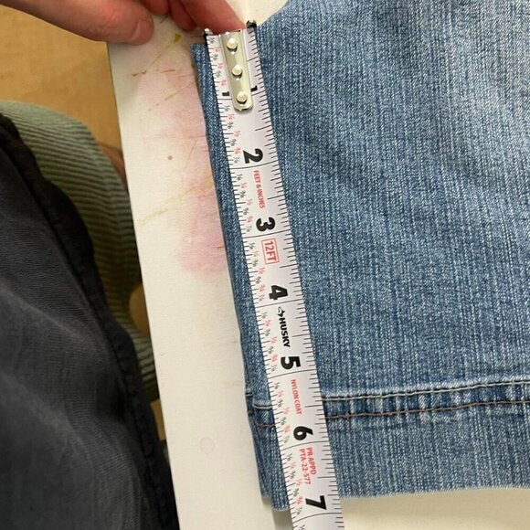 y2k denim high waisted shorts - Picture 7 of 8